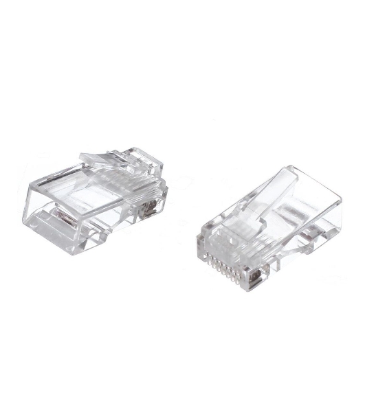 Коннекторы RJ-45 (8P8C) для UTP кабеля 6кат. (упаковка 100 шт.)