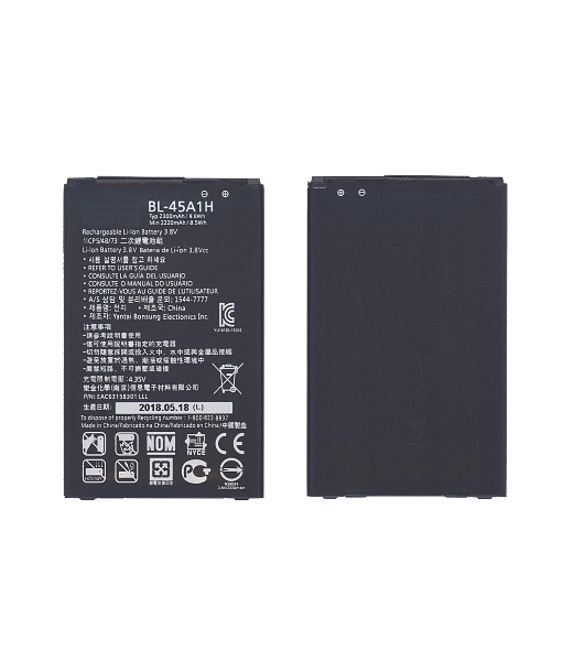 Аккумуляторная батарея BL-45A1H для LG F670, Q10 2300mAh/8.74Wh 3,8V