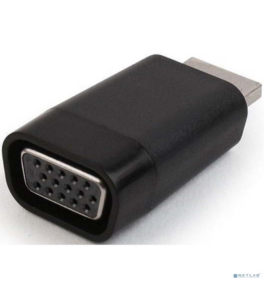 Адаптер Filum HDMI - VGA, разъемы: HDMI A male-VGA female, пакет. (FL-A-HM-VGAF-1)