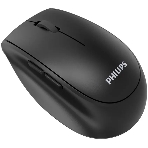 Мышь беспроводная Philips SPK7627 черный, 1600 dpi, радиоканал, Bluetooth, USB, кнопки - 5, фото4