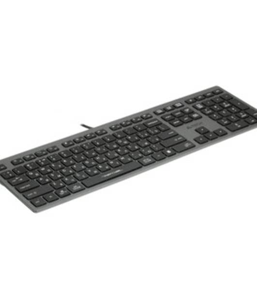 Клавиатура проводная A4Tech Fstyler FX50, USB, серый