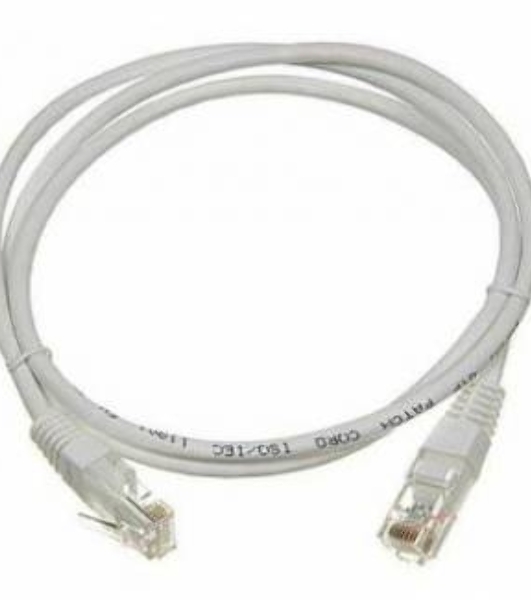 Патч-корд LANMASTER TWT RJ-45 (m)-RJ-45 (m) cat.5e 0.5м серый