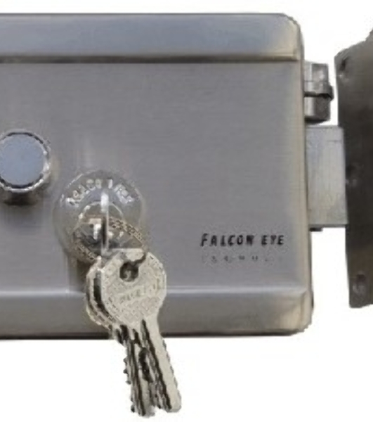 Замок электромеханический Falcon Eye FE-2369 сталь серебристый