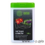 Салфетки Cactus CS-T1005 Туба с чистящими салфетками для планшетов, ноутбуков и моб.телефонов,100 шт, фото2