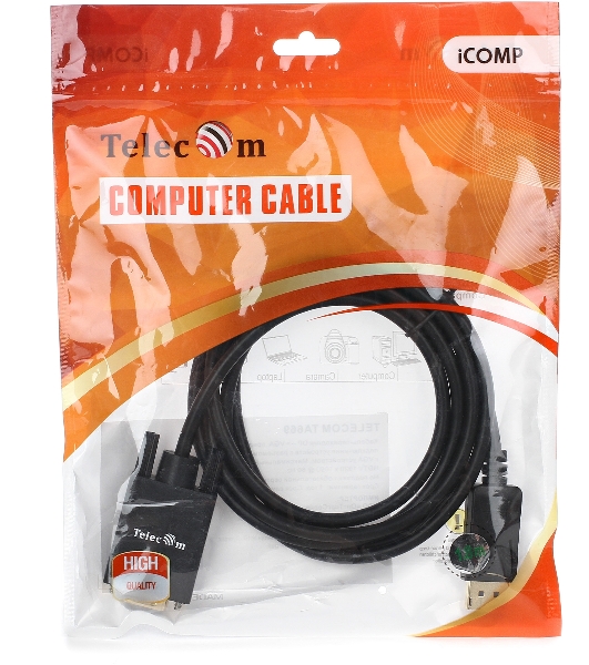 Кабель-переходник Telecom HDMI --> VGA_M/M 1,8м