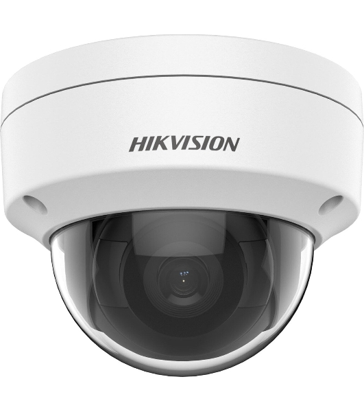 Купольная IP-камера Hikvision 2Мп уличная с EXIR-подсветкой до 30м1/2.8' Progressive Scan CMOS; объектив 6мм; угол обзора 54°; механический ИК-фильтр; 0.028лк@F2.0; сжатие H.265/H.265+/H.264/H.264+/M