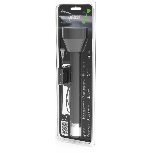 Фонарь ручной модель Gauss GFL201 5.5W 180lm Li-ion 2400mAh LED 1/10/40