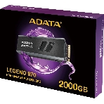 Накопитель SSD ADATA LEGEND 970, 2Tb, PCIe 5.0 x4, M.2 2280, NVMe, R/W 10000/10000, с радиатором, фото6
