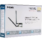 Сетевой адаптер WiFi D-Link DWA-582/RU/10/B1A DWA-582 PCI Express (ант.внеш.съем) 2ант. (упаковка 10 шт), фото4