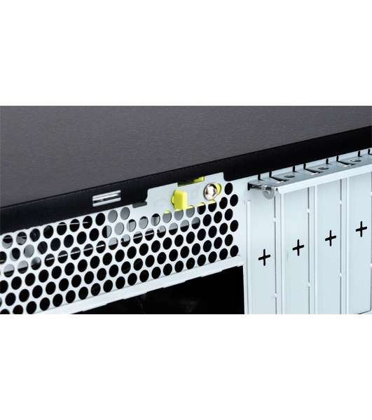 Компьютерный корпус Inwin CK709BL PM-300TFX черный 300W miniITX 1x80мм 2xUSB 2.0 2xUSB 3.0 audio bott PSU