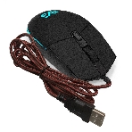 Мышь проводная ExeGate SL-9066 черный, 2400 dpi, USB, кнопки - 6, фото13