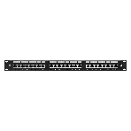 Патч-панель FTP 19' 24 port кат.5e ExeGate разъем KRONE&110 (dual IDC), 1U, RoHS, черный, фото9