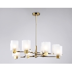 Люстра Ambrella light LH57033/8 BS/SM латунь/дымчатый E14/8 max 40W D830*710, фото5
