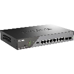 Коммутатор D-Link DSS-200G-10MP/A1A, 8×1 Гбит/с + 2×1 Гбит/с SFP, настраиваемый, фото7