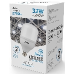Лампа cветодиодная Gauss Elementary T100 32W 2700lm 6500K E27 LED, фото3