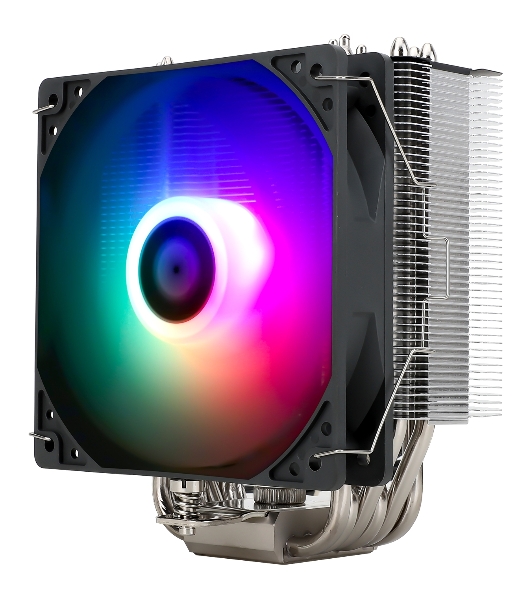 Кулер для процессора Thermalright Burst Assasin 120 ARGb (4-pin PWM, 154мм, Ni/CU, 6x6мм, ARGb, 1x120мм, 66.17CFM, 25.6dBA, 1550RPM, S: 1700, 1200, 115X, AM5, AM4)