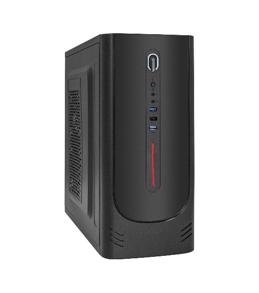 Компьютерный корпус Miditower ExeGate XP-340U-UNS350 (ATX, БП UNS350 с вент. 12см, 1хUSB/2хUSB 3.0, аудио)