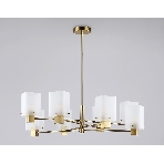 Люстра Ambrella light LH57033/8 BS/SM латунь/дымчатый E14/8 max 40W D830*710, фото4