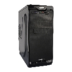 Компьютерный корпус ExeGate EX269435RUS Miditower UN-604 Black, ATX, (UN350, 120мм) 2хUSB+2хUSB 3.0, Audio, фото 1