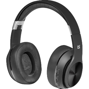 Беспроводные/проводные наушники Defender FreeMotion B540 черный, накладные, Bluetooth + проводной, до 10 ч