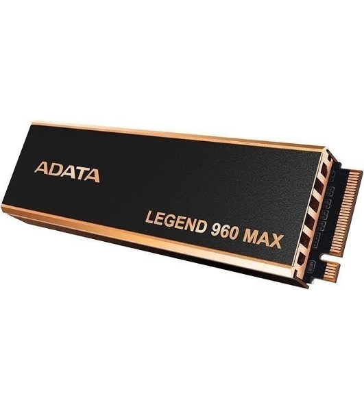 Накопитель SSD ADATA LEGEND 960 MAX, 1Tb, PCIe 4.0 x4, M.2 2280, NVMe, R/W 7400/6000, с радиатором