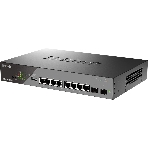 Коммутатор D-Link DSS-200G-10MP/A1A, 8×1 Гбит/с + 2×1 Гбит/с SFP, настраиваемый, фото6