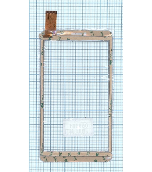 Сенсорное стекло (тачскрин) 7' FPC.WT1137A070V00, серое