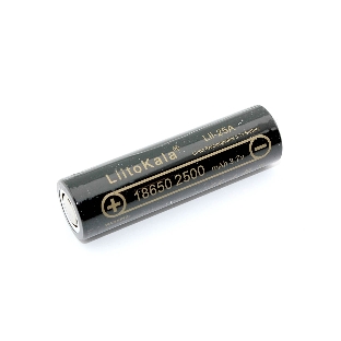 Аккумулятор типа 18650 Li-Ion LiitoKala Lii-25A, 2500mAh, 3.7V