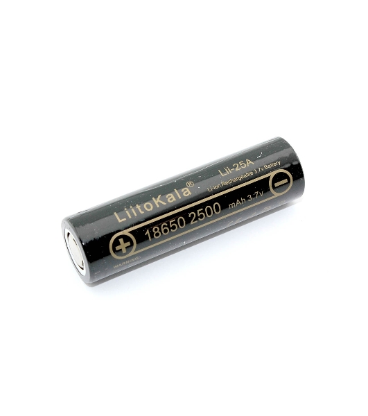 Аккумулятор типа 18650 Li-Ion LiitoKala Lii-25A, 2500mAh, 3.7V