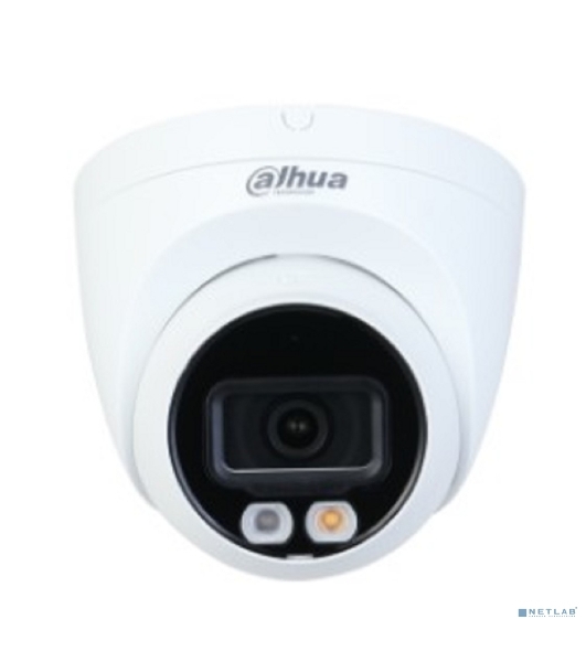 Видеокамера Dahua DH-IPC-HDW2449TP-S-IL-0280B уличная купольная IP-видеокамера 4Мп 1/2.7” CMOS объектив 2.8мм