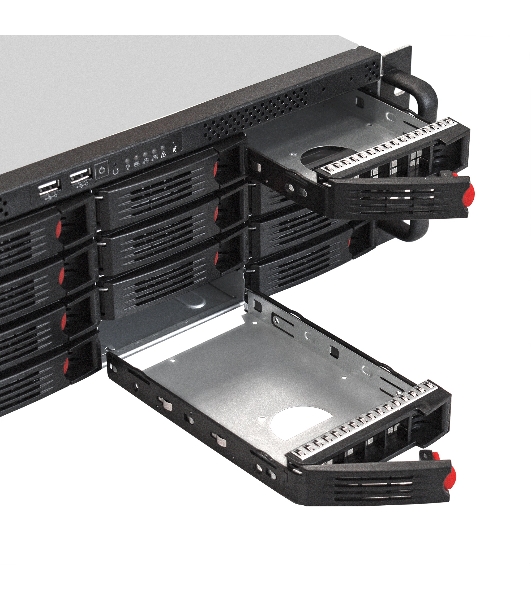 Серверный корпус ExeGate Pro 3U660-HS16 (RM 19', высота 3U, глубина 660, БП 2U-920ADS,16xHotSwap, USB)