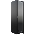 Шкаф коммутационный NTSS Премиум (NTSS-R42U6060GS-BL) напольный 42U 600x600мм пер.дв.стекл металл 900кг черный 510мм 86кг 1987мм IP20 сталь, фото8