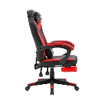 Кресло Defender CRUISER BLACK/RED черный/красный, экокожа, подставка для ног, фото12