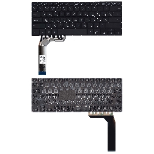 Клавиатура для ноутбука Asus X407 черная