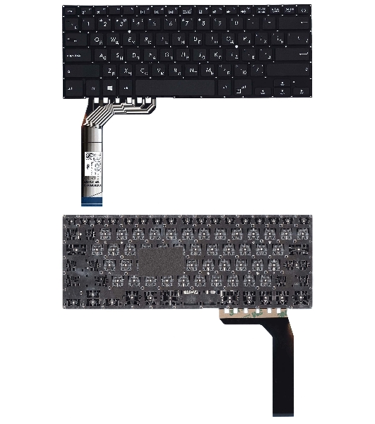 Клавиатура для ноутбука Asus X407 черная