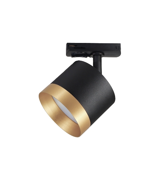 Трековый однофазный светильник Ambrella light GL5365 BK/GD черный/золото GX53 max 12W