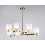 Люстра Ambrella light LH57033/8 BS/SM латунь/дымчатый E14/8 max 40W D830*710, фото3