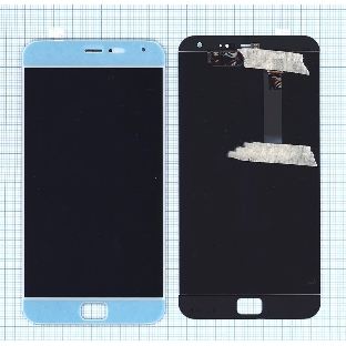 Дисплей для Meizu MX4 Pro белый