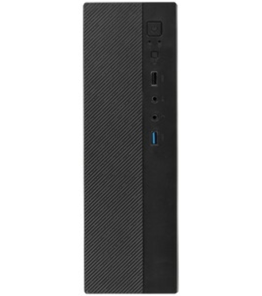 Компьютерный корпус Desktop ExeGate MI-301U-200 (mATX/mini-ITX, 1U-F200S 4см, 1хUSB+1хUSB 3.0, аудио, черный)