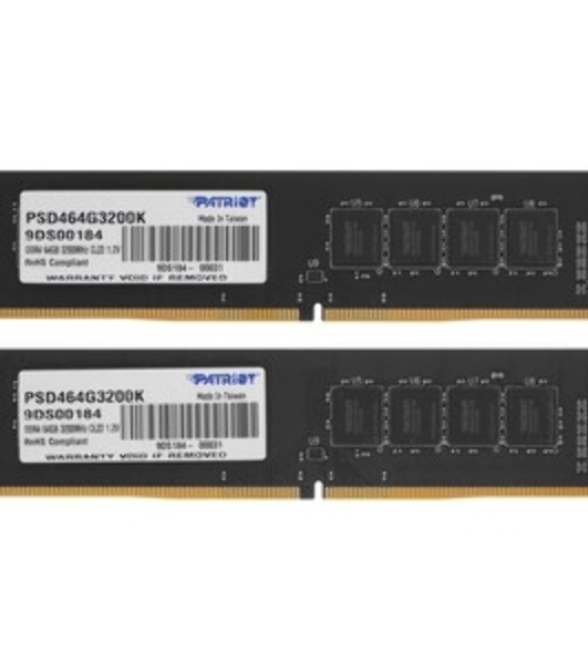 Оперативная память Patriot Signature Line, DDR5, 64GB (2x32GB), 5600 MHz, CL46