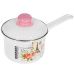 Ковш APPETITE SH05253 pretty 1,5 лиз нерж. стали. Объем 1,5л, размеры: 16х7,5 см, стекл. крышка, прутковая ручка,подар.коробка, фото6