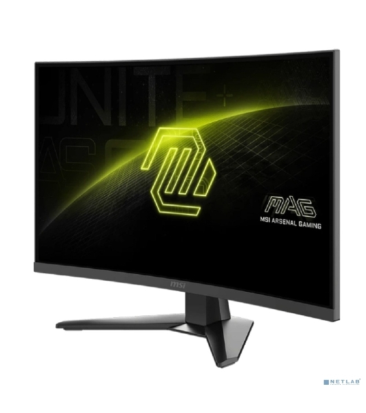 Монитор 27' MSI MAG 275CQF E18 VA 2560x1440, 180 Гц, 0.5 мс, 16:9, 250 кд/м², HDMI 2.0b, DP, 3.5 Jack, Adaptive-Sync, изогнутый экран (1500R), черный