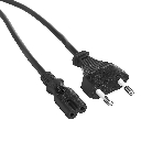Кабель питания ноутбуков, аудио/видео ExeGate Power PCN-1,5P (CEE7/16->С7) VDE-250V-2*0.5-CU, 1.5м, фото 1
