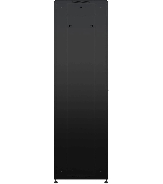 Шкаф коммутационный NTSS Премиум (NTSS-R42U6060GS-BL) напольный 42U 600x600мм пер.дв.стекл металл 900кг черный 510мм 86кг 1987мм IP20 сталь