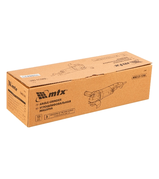 Угловая шлифовальная машина MTX MAG125-1200, 1200 Вт, 125 мм, 12000 об/мин