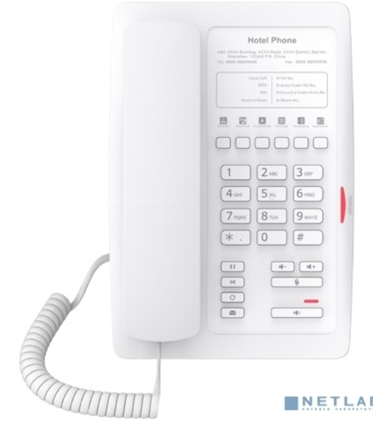 Телефон IP Fanvil H3W белый (H3W WH)