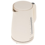 Электрочайник Bosch TWK3M127 бежевый, 1.7 л, 2400 Вт, скрытый нагревательный элемент, фото6