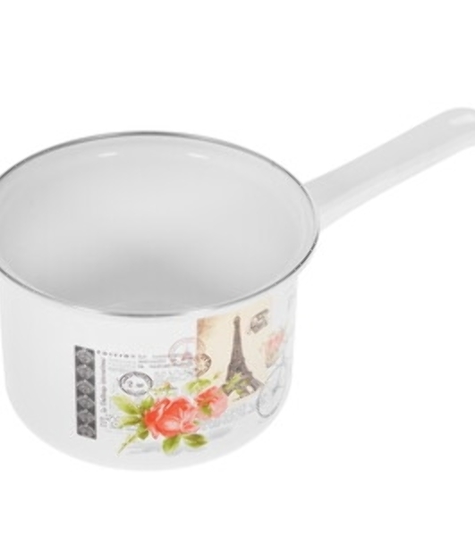 Ковш APPETITE SH05253 pretty 1,5 лиз нерж. стали. Объем 1,5л, размеры: 16х7,5 см, стекл. крышка, прутковая ручка,подар.коробка