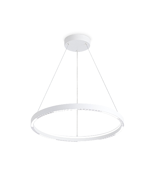 Подвесной светодиодный светильник Ambrella light FL5851 WH белый 35W 3000K/4200K/6400K D600*600 (без ПДУ)