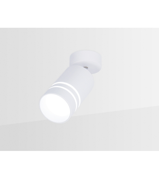 Светильник Ambrella light TN245 WH/S белый/песок LED 4200K 5W D60*100